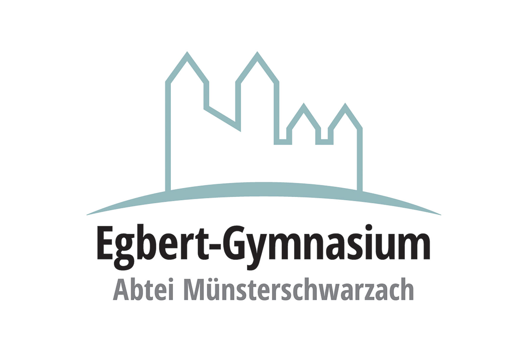 Logo des Egbert-Gymnasiums auf weißem Hintergrund
