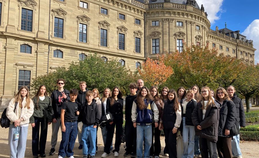 Die Gäste aus der Ukraine beim Ausflugsprogramm