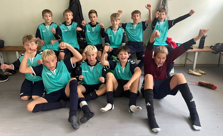 Die Wettkampfmannschaft IV bei der Kreismeisterschaft in Gaibach